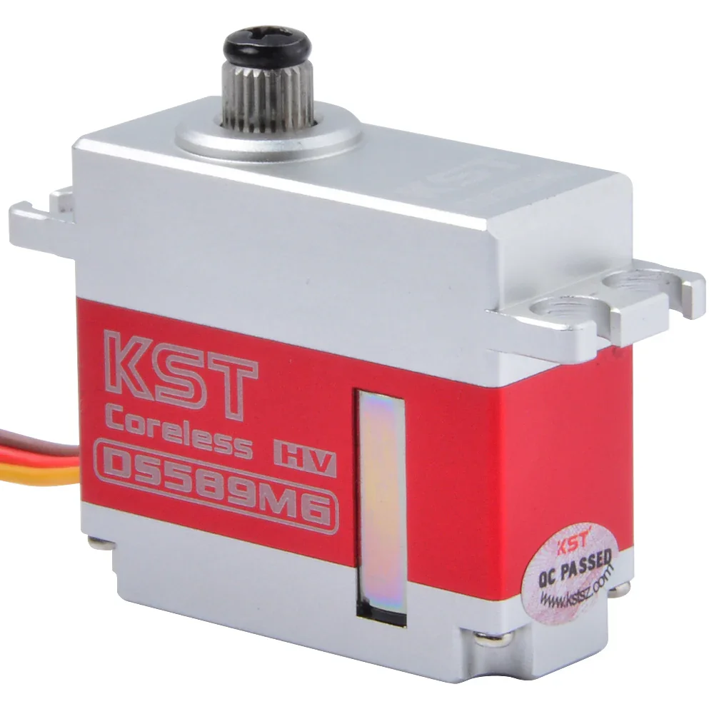 KST DS589MG V8.0 9.2Kgf.cm 0.08sec Mini Digital HV Metal Gear Servo for RC Helicopter，Fixed Wing