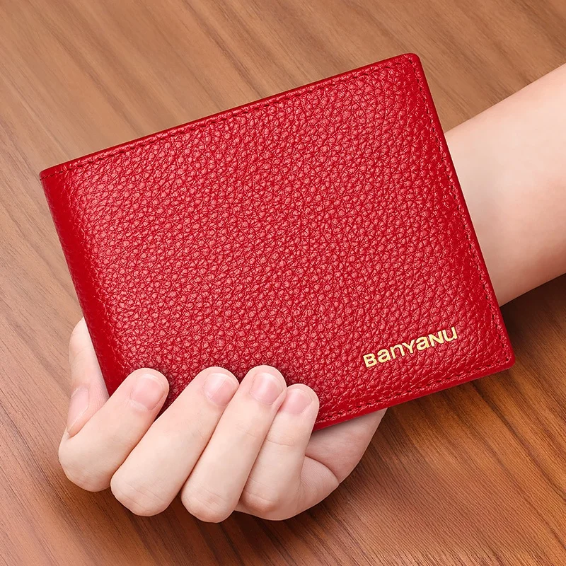 miniature-top-layer-cowhide-leather-short-wallet-for-women-with-zipper-interior-structure-vintage-style-simple-high-end