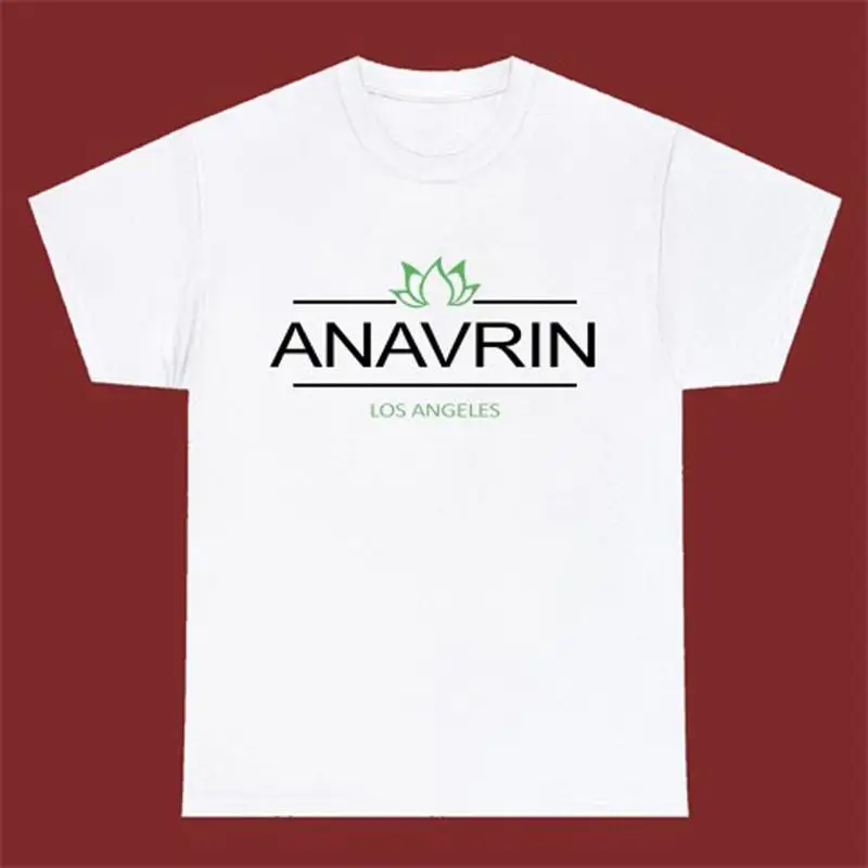 تي شيرت أنفرين لوس أنجلوس للرجال أبيض مقاس S 5Xl