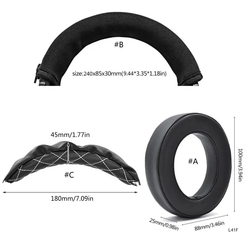 Повязка на голову для гарнитуры HS50 HS60 HS70 подушка для наушников, запасные части, аксессуары