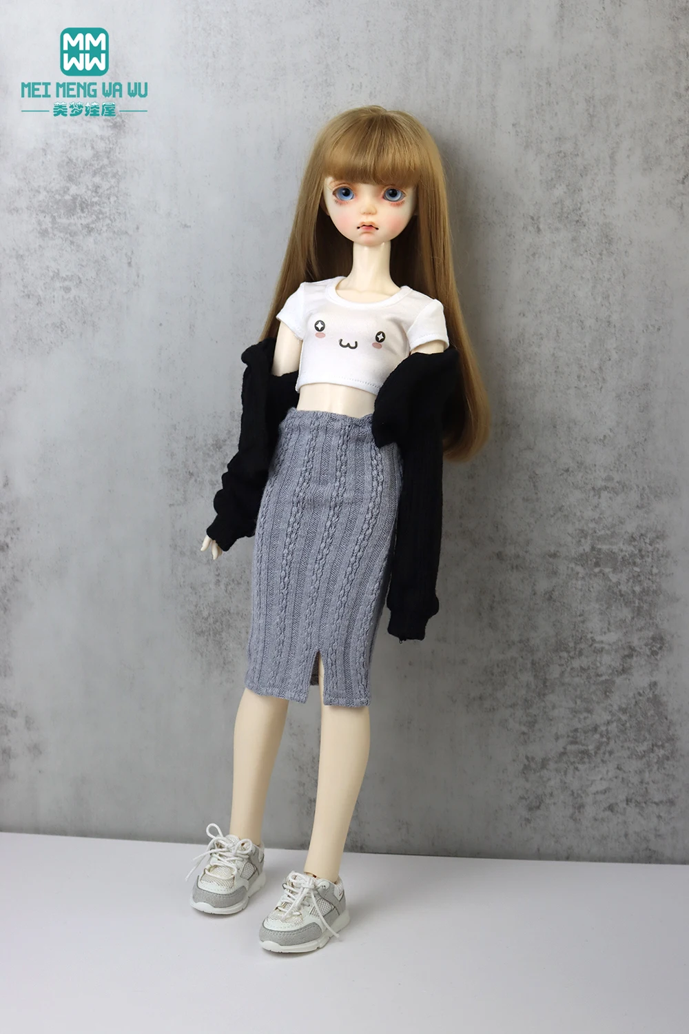 BJD Doll Clothes 1/3 1/4 1/6 DD SD Doll Fashion Print T-Shirts Gifts for Girls