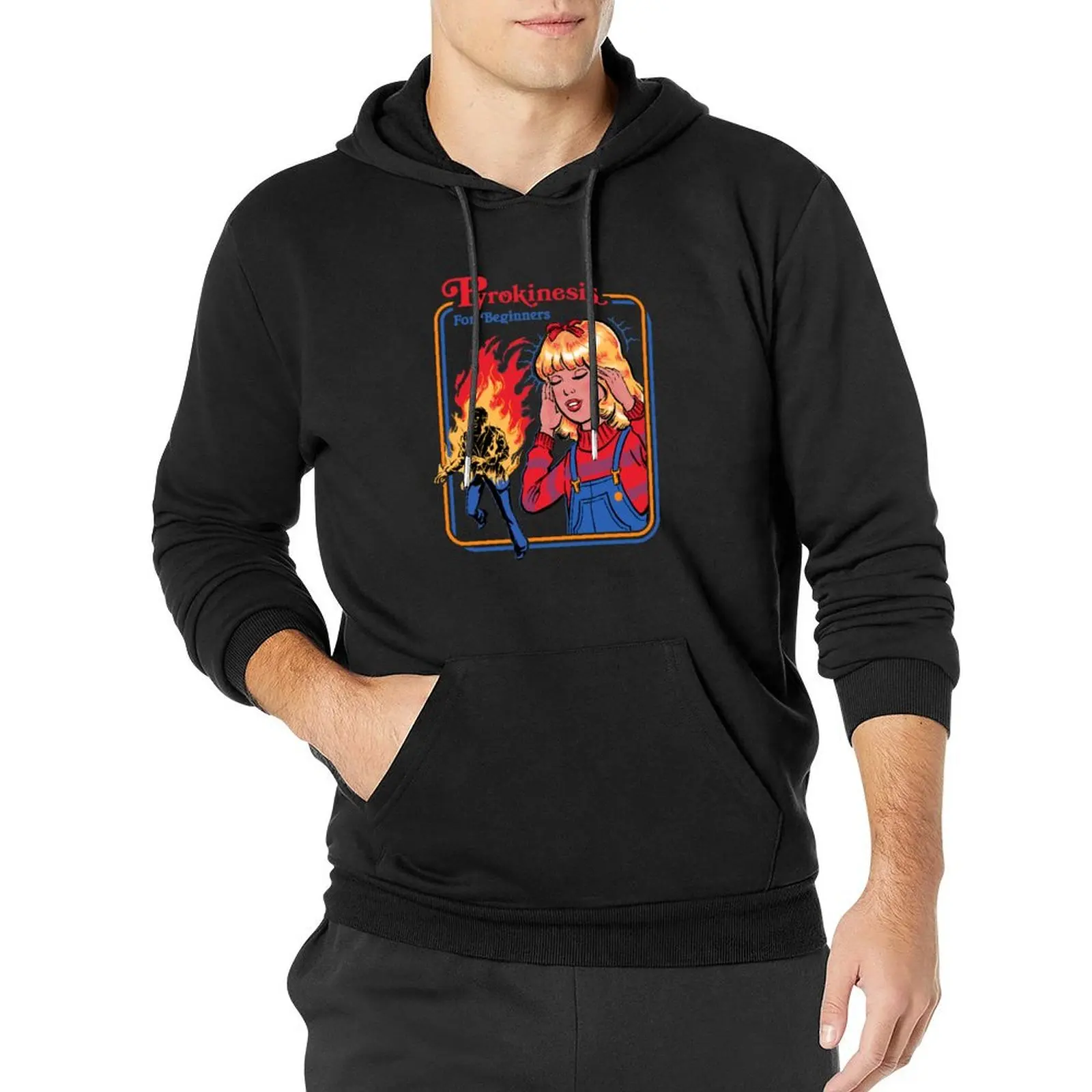 Pyrokinesis for Beginners Pullover Hoodie men's sweat-shirt men clothing man hoodie