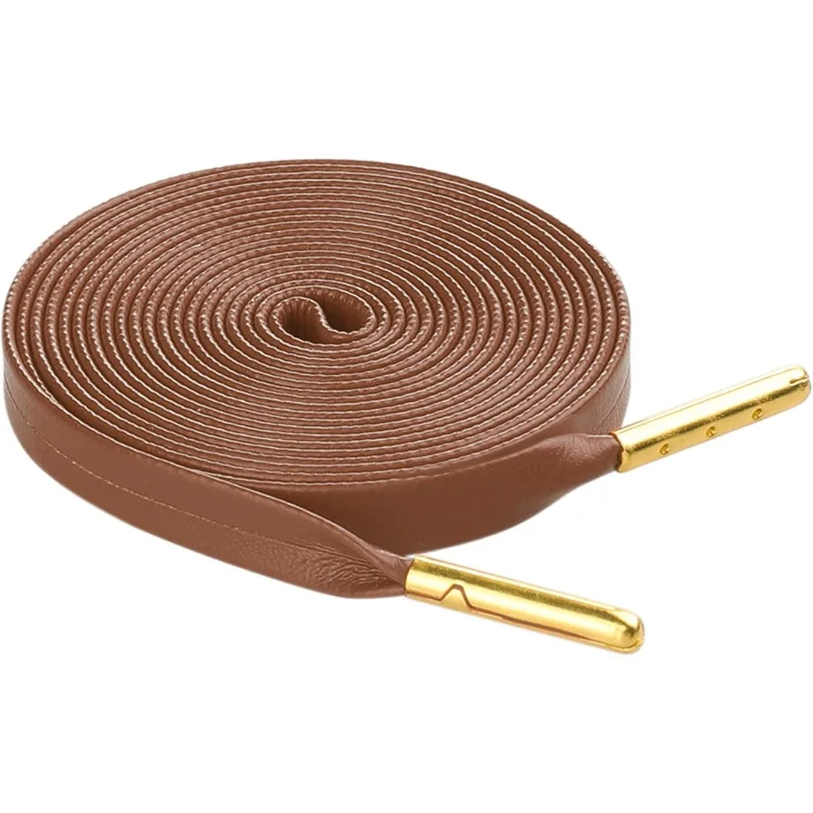 أربطة أحذية مسطحة من جلد البولي يوريثان للأحذية الرياضية 1 P