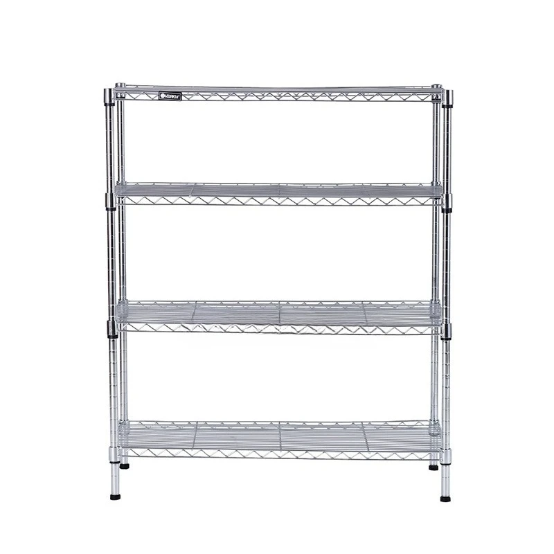 Multi-layer modern simple metal rack with wheels office item finishing rack