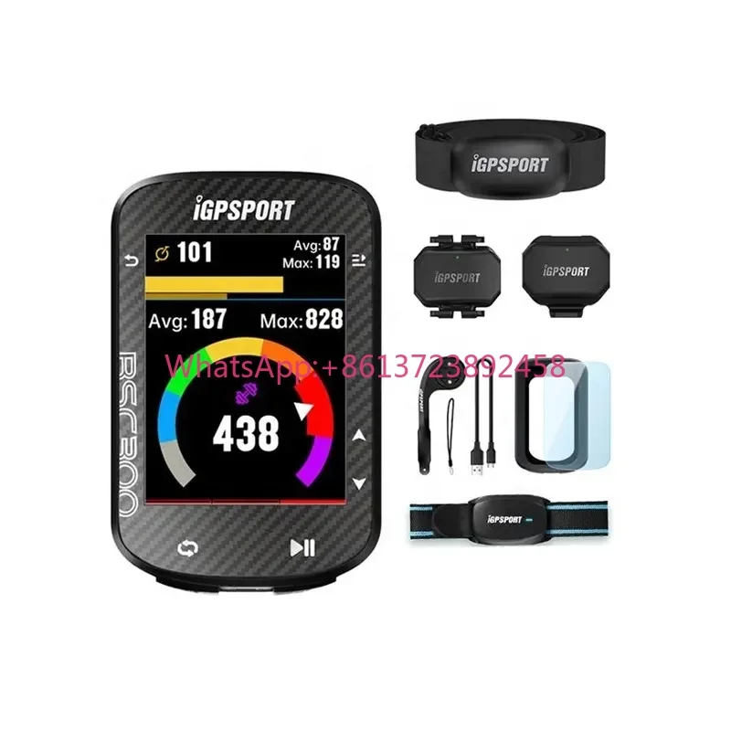 IGPSPORT BSC300 Cycle Bike Computer Wireless Speedometer Bicycle Digital Ant+ Route Navigation Stopwatch Cycling Odometer