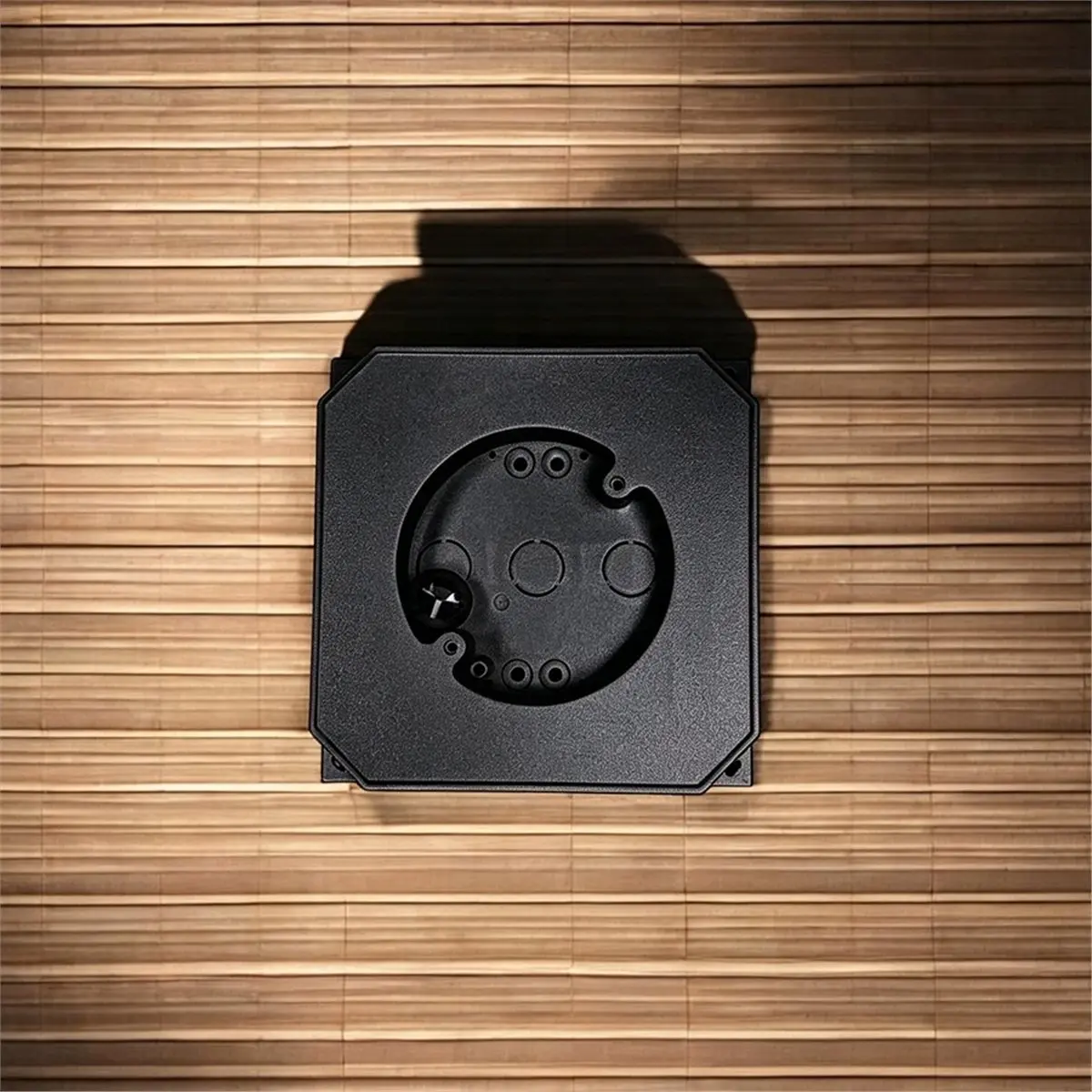 2set 8141F Siding Mounting Block Built-in Electrical Box,Non-Metallic Outdoor Fixture Mount, for All Siding Types