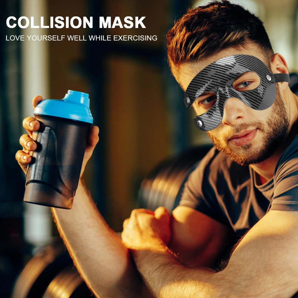 Half Face Sports Face Mask Shatterproof Basketball Nose Guard Protective Face Shield Adjustable for Softball Football Wrestling
