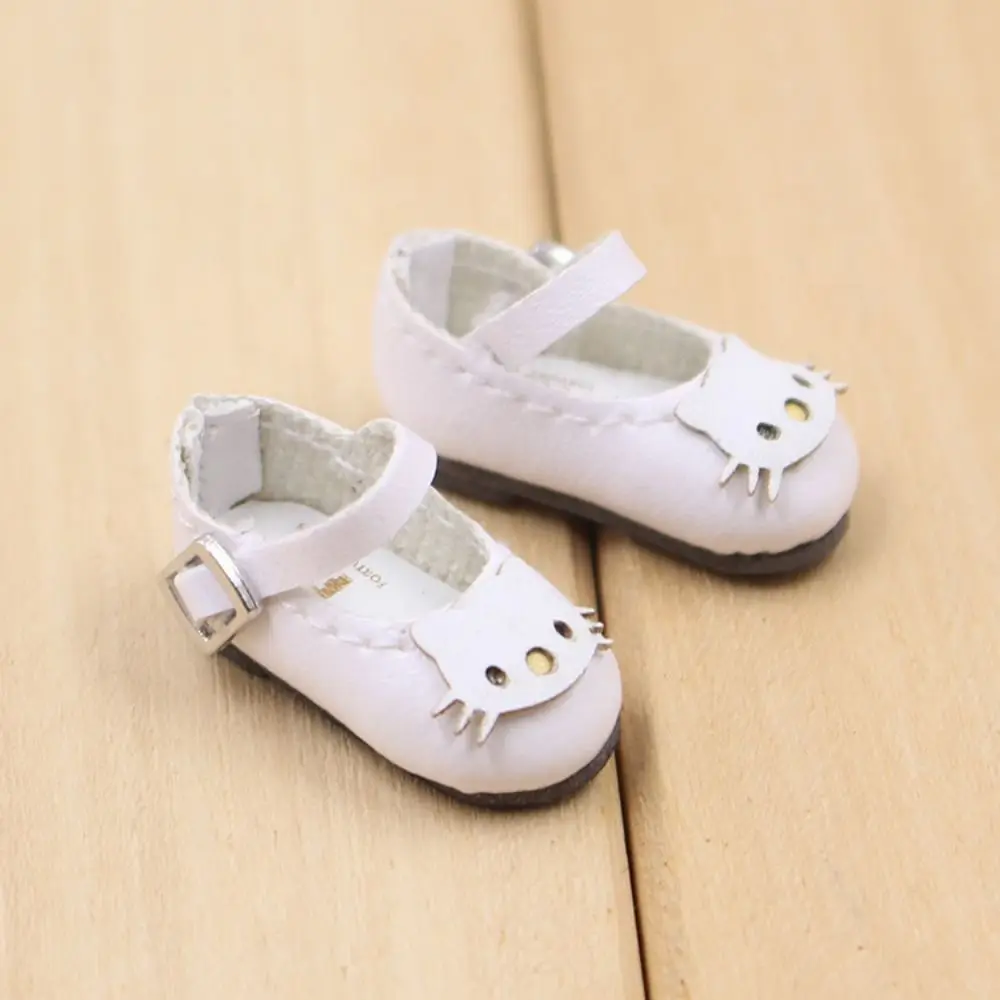 

1 Pair Blythes Doll Toy Cat Mini Casual Shoes PU Leather Bow Blyth Doll Shoes Cute 2.5cm Decorate Doll Shoes ICY DBS Blyth Doll