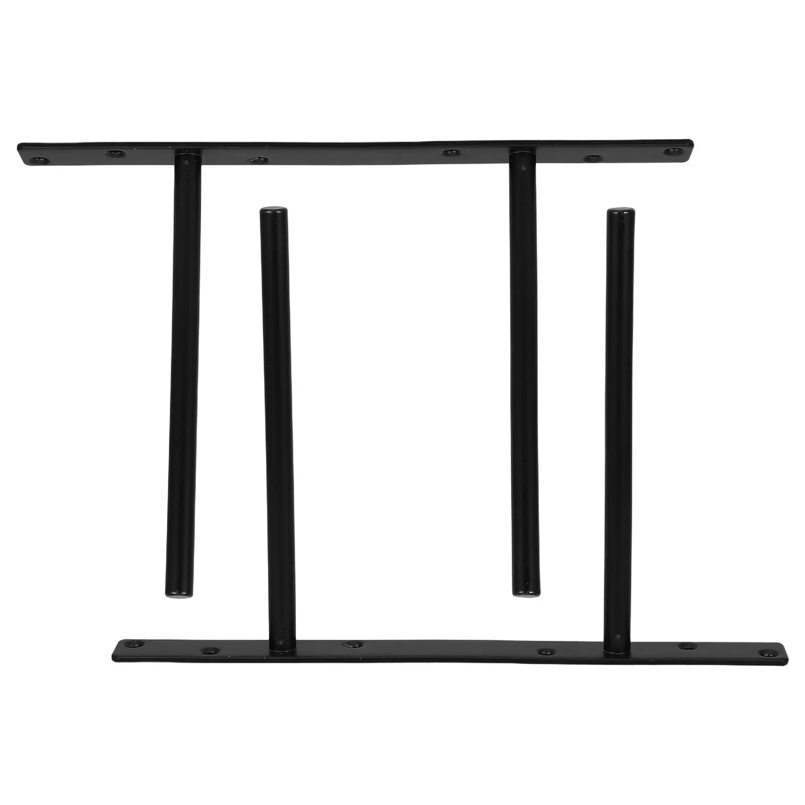 1Set Wood Shelf Brackets Heavy Duty Floating Shelf Concealed Wall Mount Support Invisible Brackets for Drywall Brick Wall