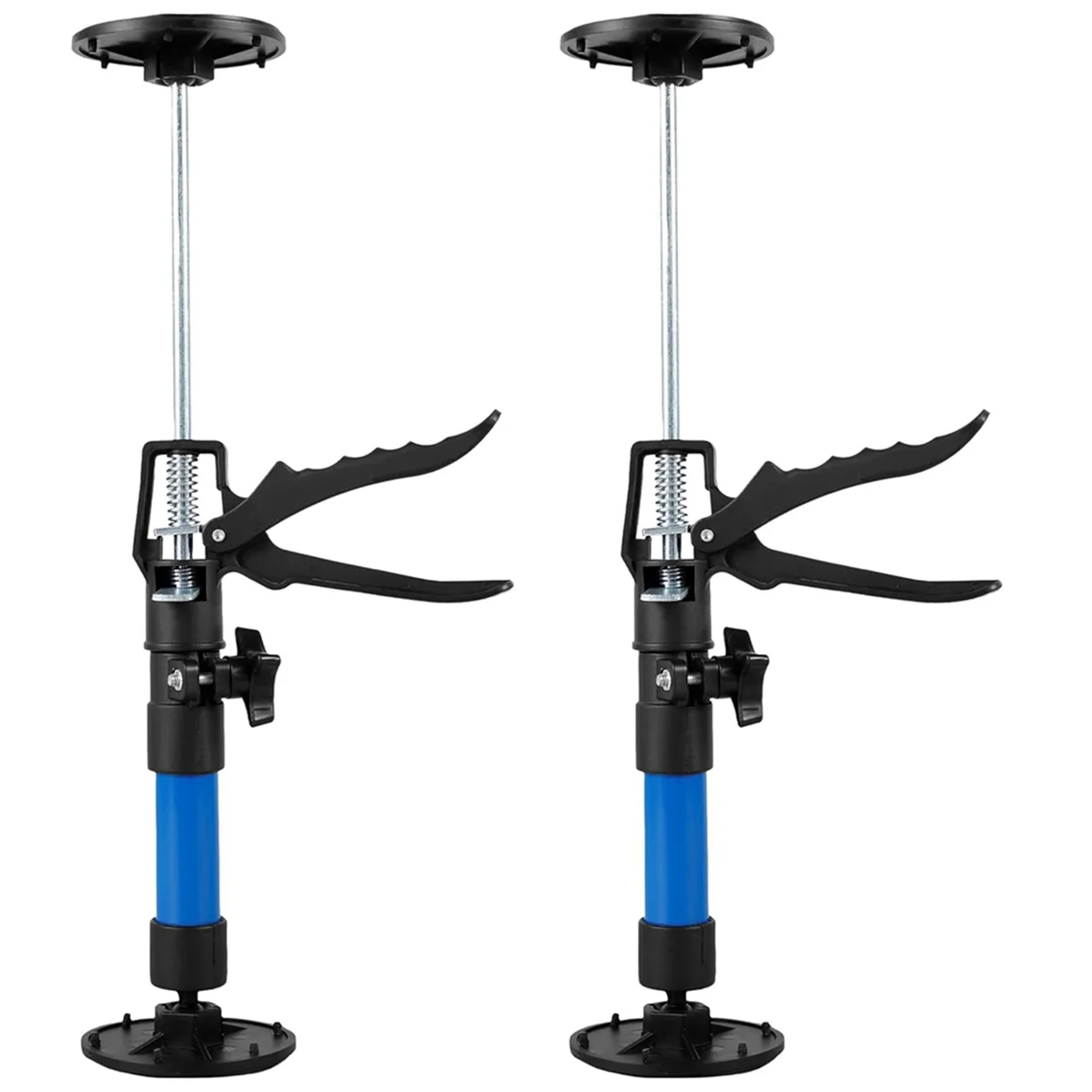 Cabinet Jack Support Pole,19-45in Adjustable Telescopic Support Rod,Maximum Load 40kg, Cabinet Support Pole 2PCS