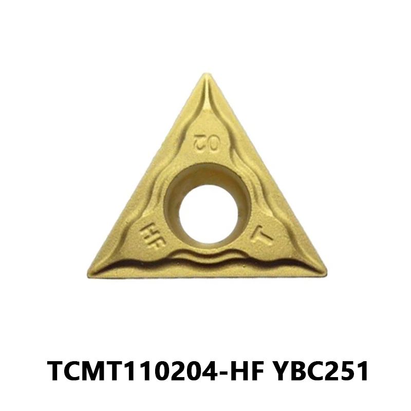 

Высокое качество TCMT110204 TCMT110204-HF YBC251 карбидные Токарные Вставки токарный станок расточный резак TCMT 110204 HF CNC набор