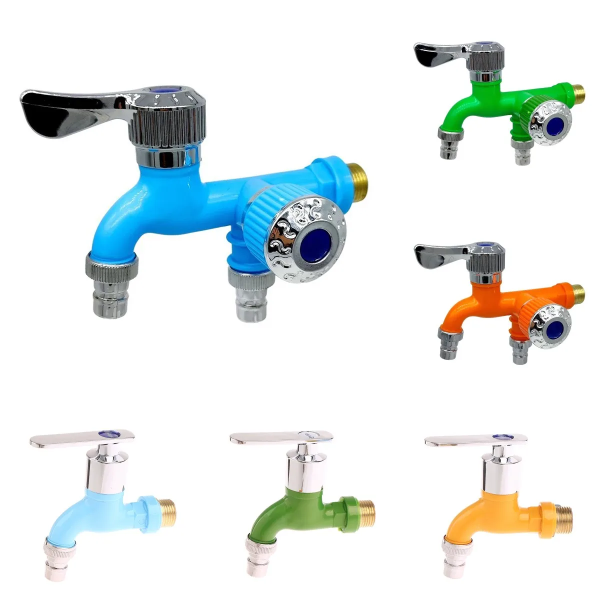 Practical Plastic Faucet 1/2\