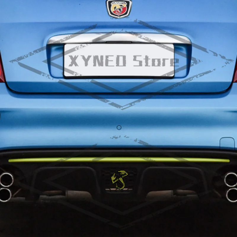 Logotipo de escorpión 3D para Abarth 500, 500X, 1000TC, 1100, Spider 595, 695, emblema, insignia de Metal, calcomanía, parrilla de cabeza de coche,