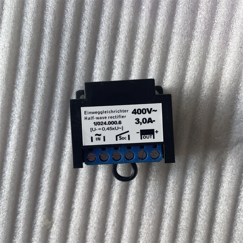 Original 1/024.000.6 24V 6A Uncontrolled Rectifier Module AC-DC 144W for Crane Hoist Motor Brake