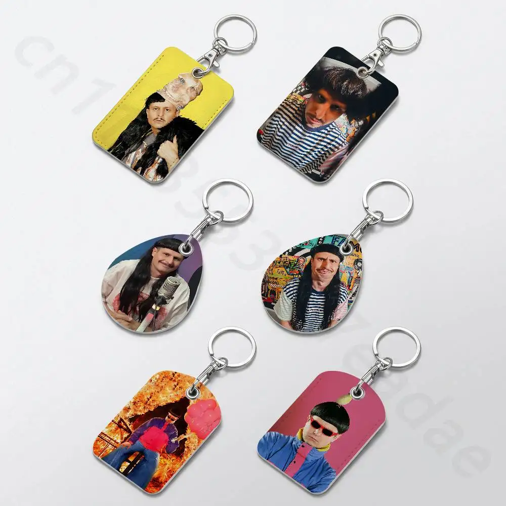 Oliver T-Tree Life Goes On Holder Keychain For Bank Business Work Card Holder Student Card Protective Case Bus Card