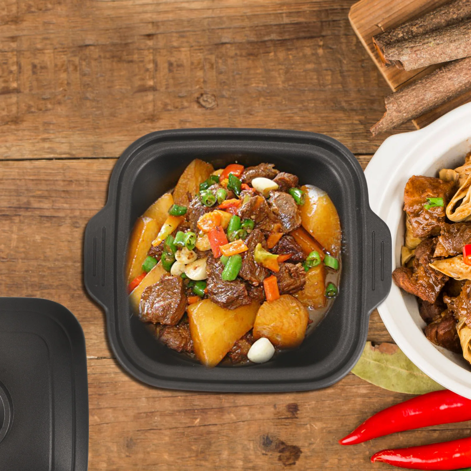 

European Style Soup 2.5L Aluminum Alloy Cooking Pot Nonstick Stove Top Kitchenware Stew Pot Home Cooking Supplies