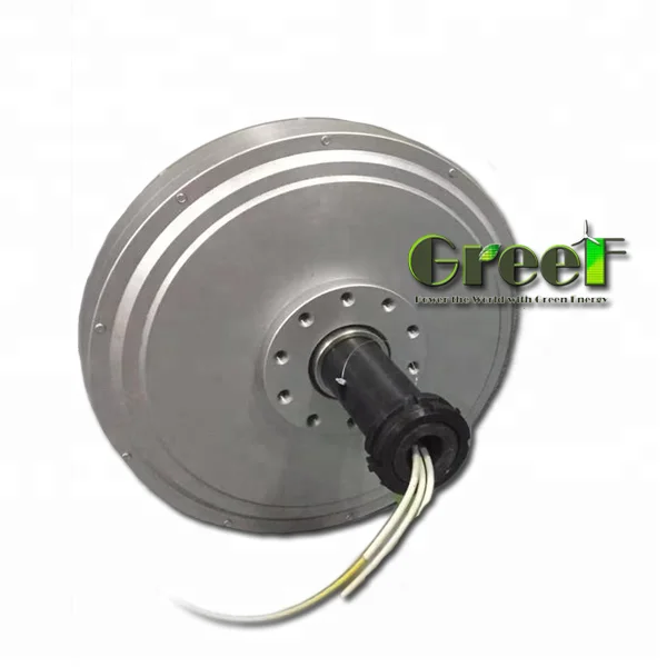 

1000W Low RPM Axial Flux Coreless Permanent Magnet Wind Generator Efficient and Eco-Friendly