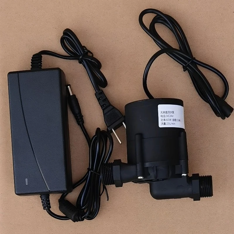 24V Hot Water Circulation Pump Pipeline Circulator For Air Energy System Underfloor Heating And Hydronic Mattress view 4
