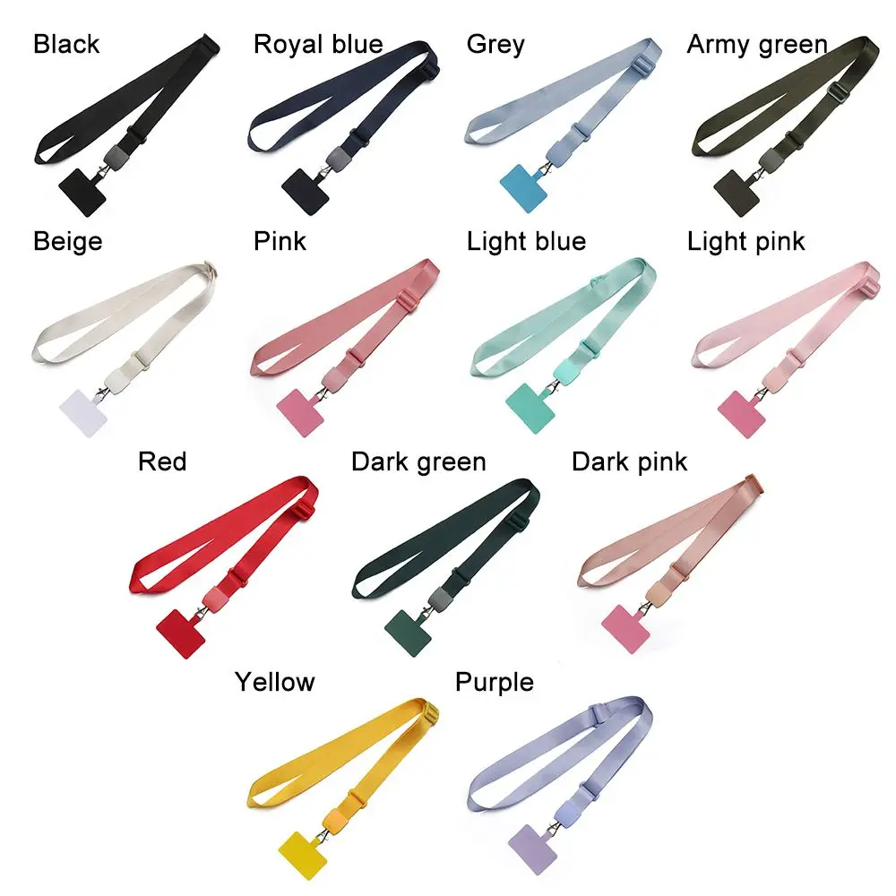العالمي الرقبة الحبل أحزمة الهاتف المحمول الهاتف شنقا الحبل التصحيح حامل الخليوي اسهم الهاتف #6