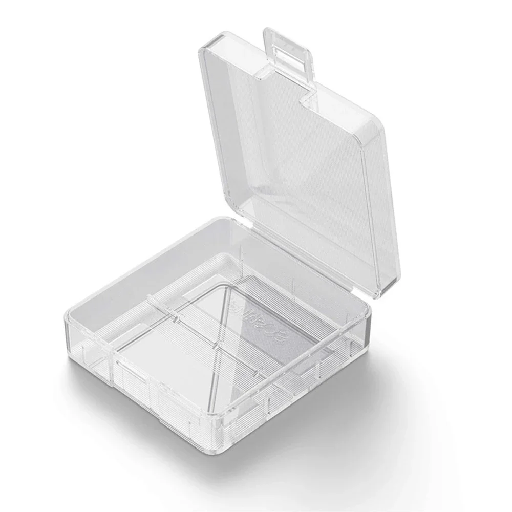 1-5pcs Hard Plastic 9V Battery Case Storage Boxes Case Transparent For 1-2 slot 9V 6F22 Battery Holder Cell Container