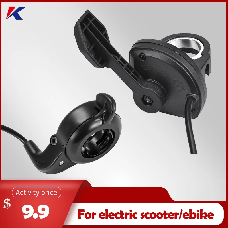 Bici elettrica Finger Thumb Throttle Speed Control accessori bici elettriche Scooter Finger Thumb Throttle Entertainment Motor