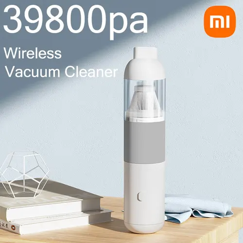 샤오미 무선 자동차 진공 청소기, 충전식 핸드헬드 청소 기계, 휴대용 미니 집진기, 가정용 방 자동차