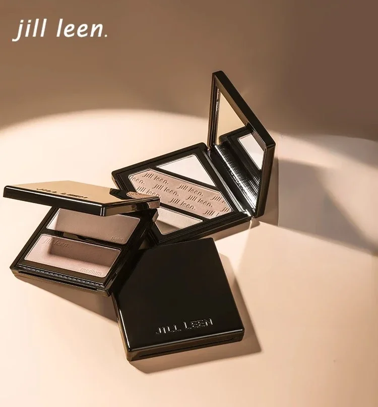 

JILLLEEN contouring palette 3-color shadow nose shadow silhouette matte brightening contouring highlighter all-in-one palette