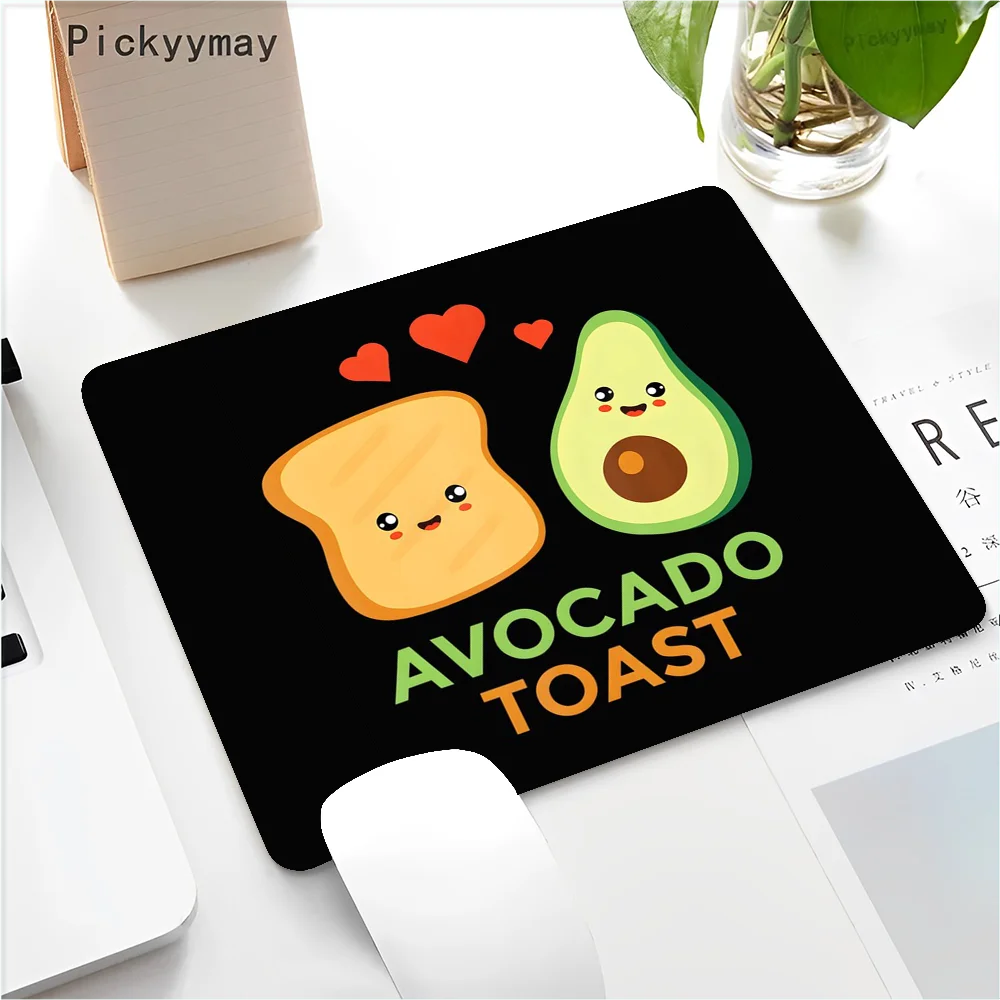 Avocado Mousepad Small Office Computer Desk Mat Table Keyboard Big Mouse Pad Laptop Cushion Non-slip Deskpad Home Decor