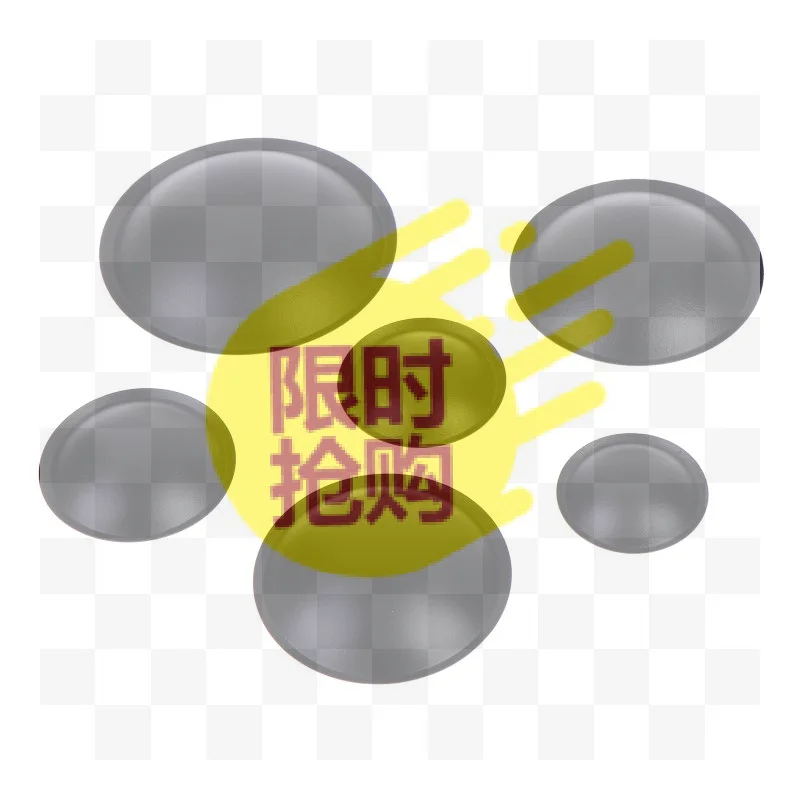 【CMO】1Pc 30-165MM PP Speaker Dust Cap PP Black Cone Cover Woofer Matte Loudspeaker Dome Cover Speaker Accessories