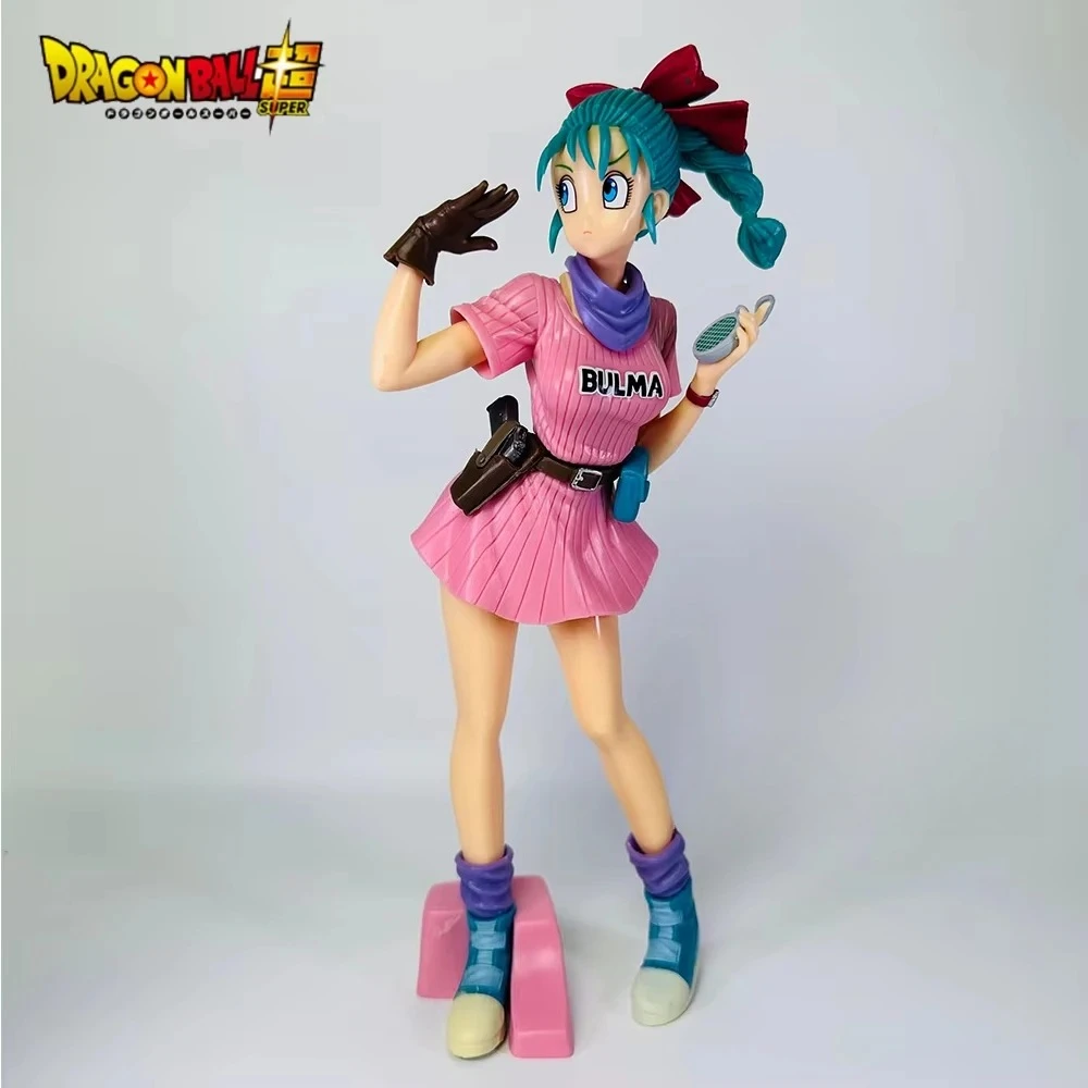 Brandneue Anime Dragon Ball Z Bulma Anime Figur PVC Actionfigur Niedliche Statue Modell Figurine Sammlerstücke Spielzeug Geschenke