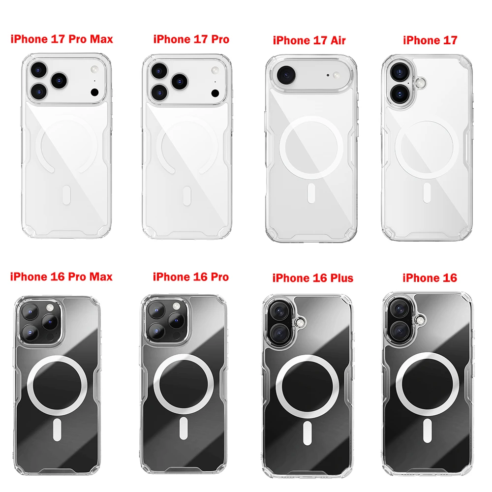 NILLKIN Magnetic Clear Soft Silicone Case for iPhone 2