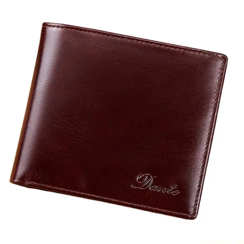 

X90D Vintage Men's Wallet Blocking Anti-theftShort PurseRetro Casual Money Bag