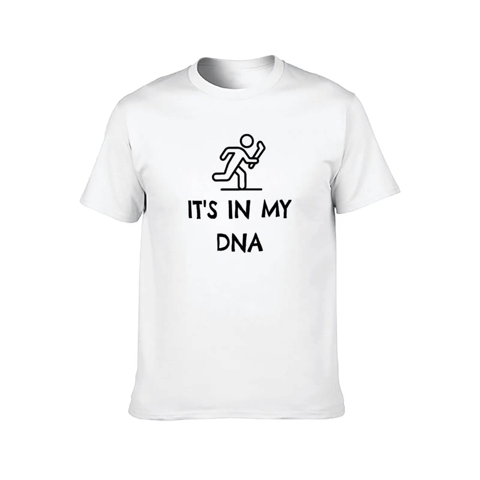 هيرلينج: تي شيرت It's in my DNA تي شيرت للرجال تي شيرت قطني ناعم للرجال تي شيرت بقصة ضيقة