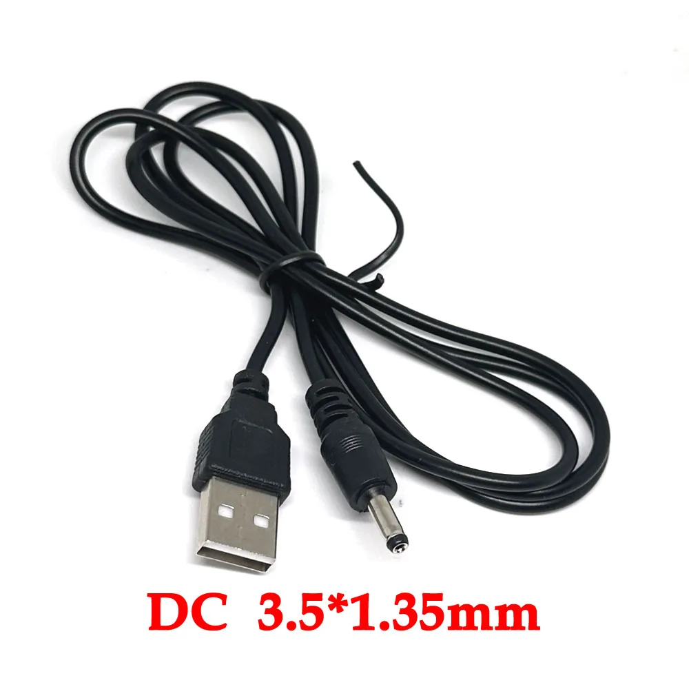 dc3.5*1.35mm 5521 5525 wymienny kabel do ładowania USB do szczoteczki do zębów Fairywill/KIPOZI/Dnsly/Sboly Sonic Electric Connector