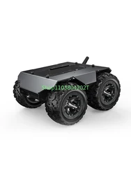 Expandable Four-Wheel Drive Wave Rover Car Chassis Metal Mobile Robot ESP32 Lower Machine