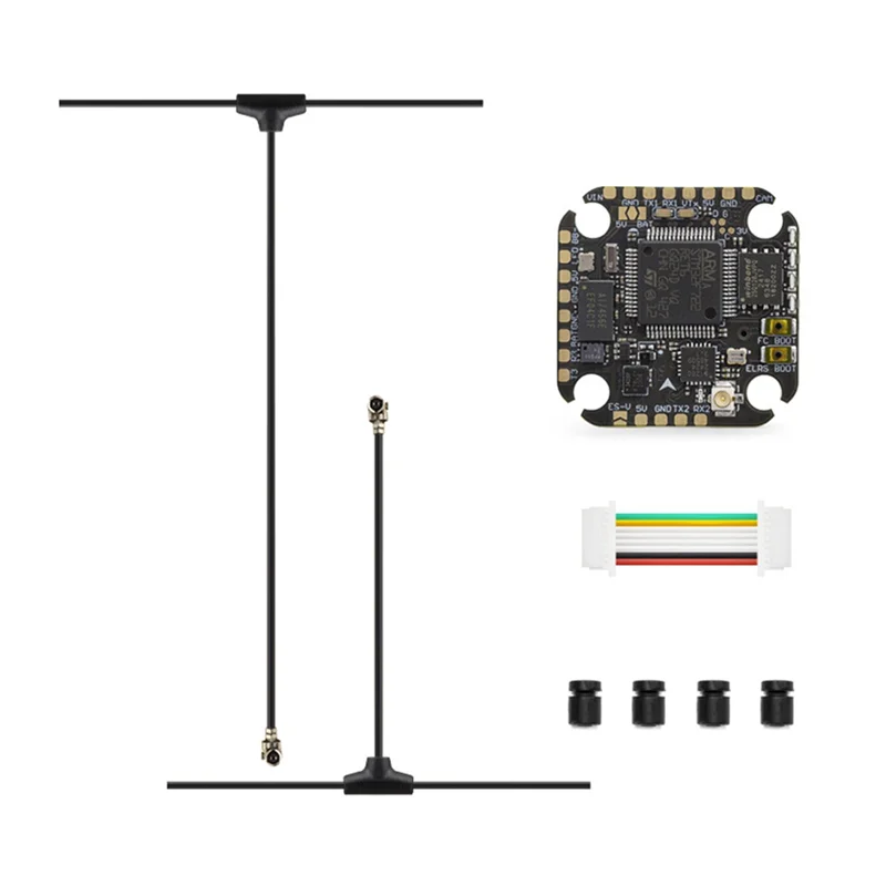 SQPP-ELRS 2.4G Встроенный приемник 5 В 2A BEC F722 Lite Контроллер полета 20X20 мм 2-6S LIPO для FPV Freestyle Drone
