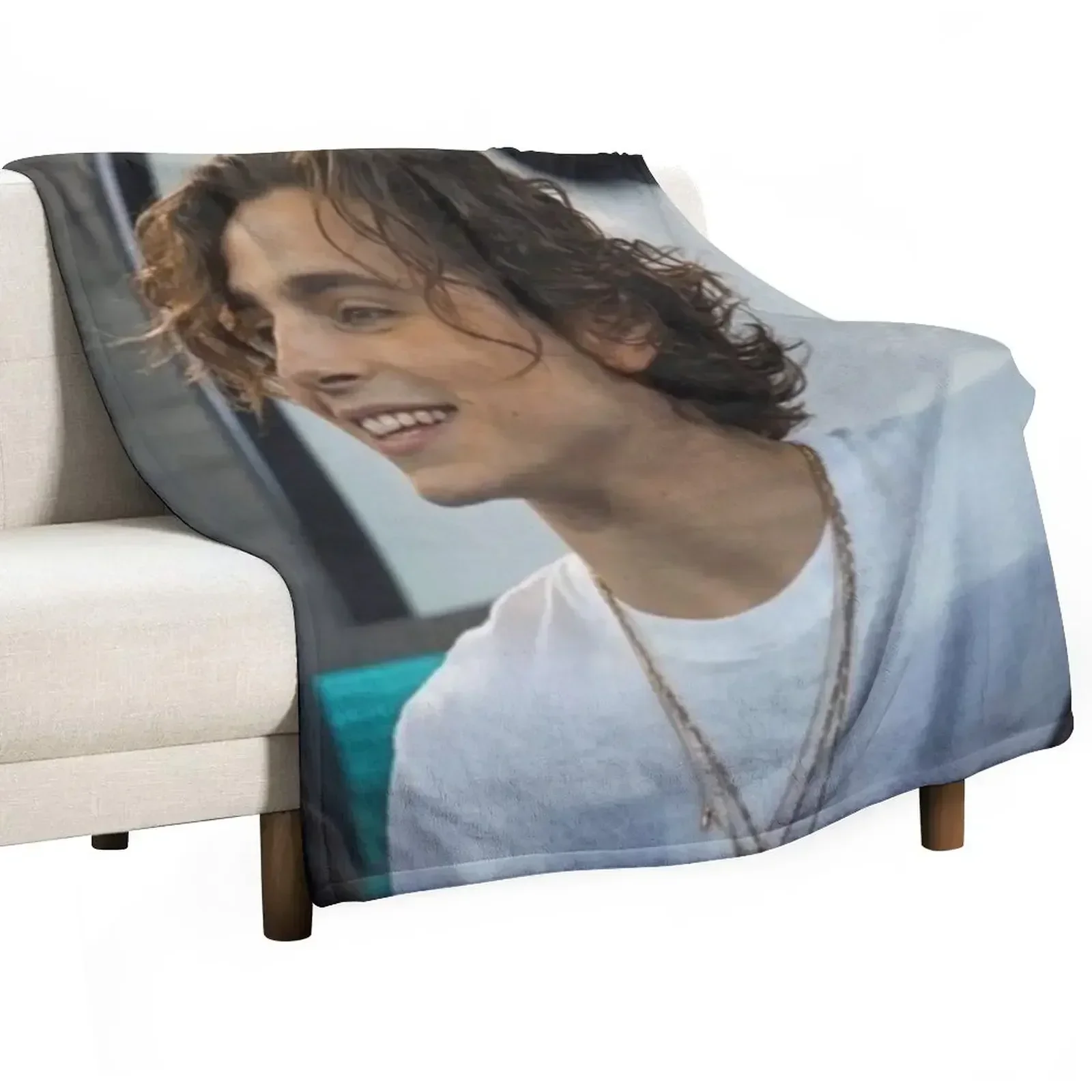 

Timothée Chalamet Throw Blanket warm for winter Thermals For Travel Blankets