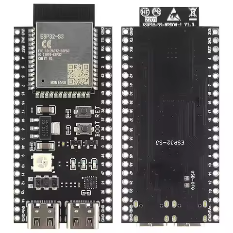 ESP32 S3 Development Board 2.4G Wifi BT Module BLE5.0 Original ESP32-S3 MCU N8R2 N16R8 44Pin Type-C 8M PSRAM