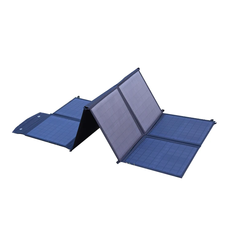 Factory Price Ultralight Folding Solar Blanket 100W 200W Portable  Panels For Travelling