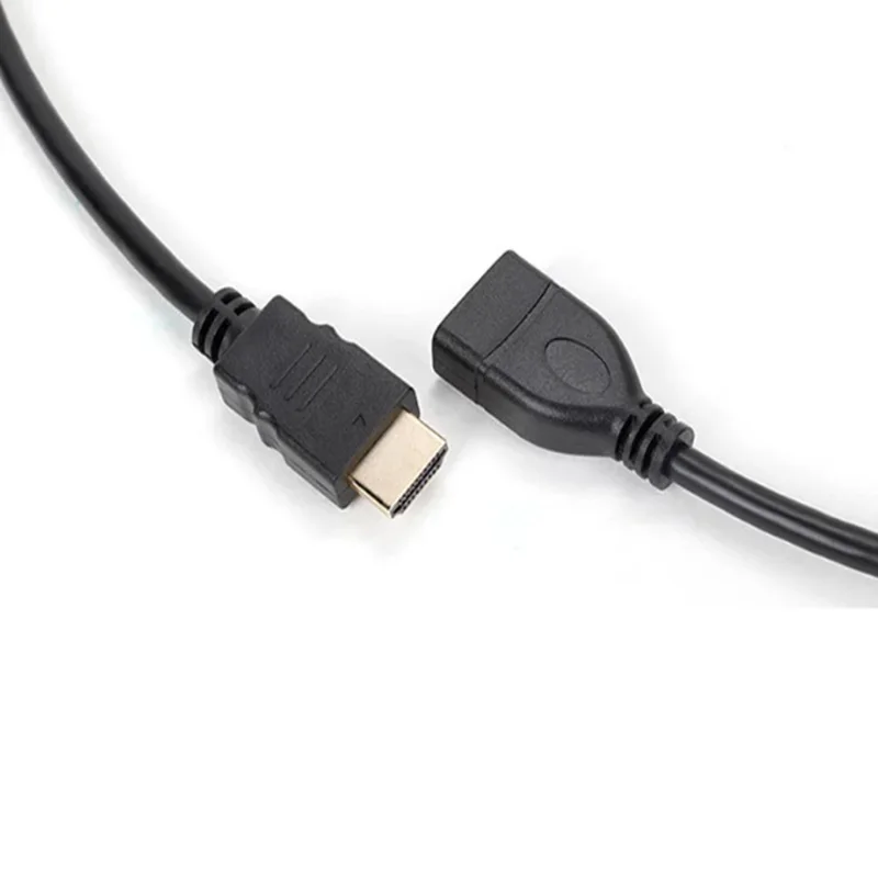 Adaptador de Cable de extensión compatible con HDMI, Cable extensor HDMI macho a hembra de 3m, 2m, 1m, 1080P para TV HD, LCD, portátil, proyector PS3