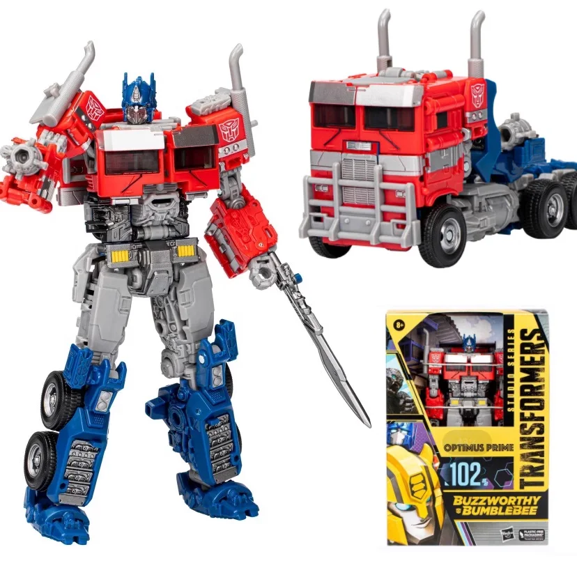 

In Stock Hasbro Transformation 7 Rise Of The Beasts BB102 OP Voyager Level Buzzworthy Bee Robot Action Figures Toys Gift Hobbies