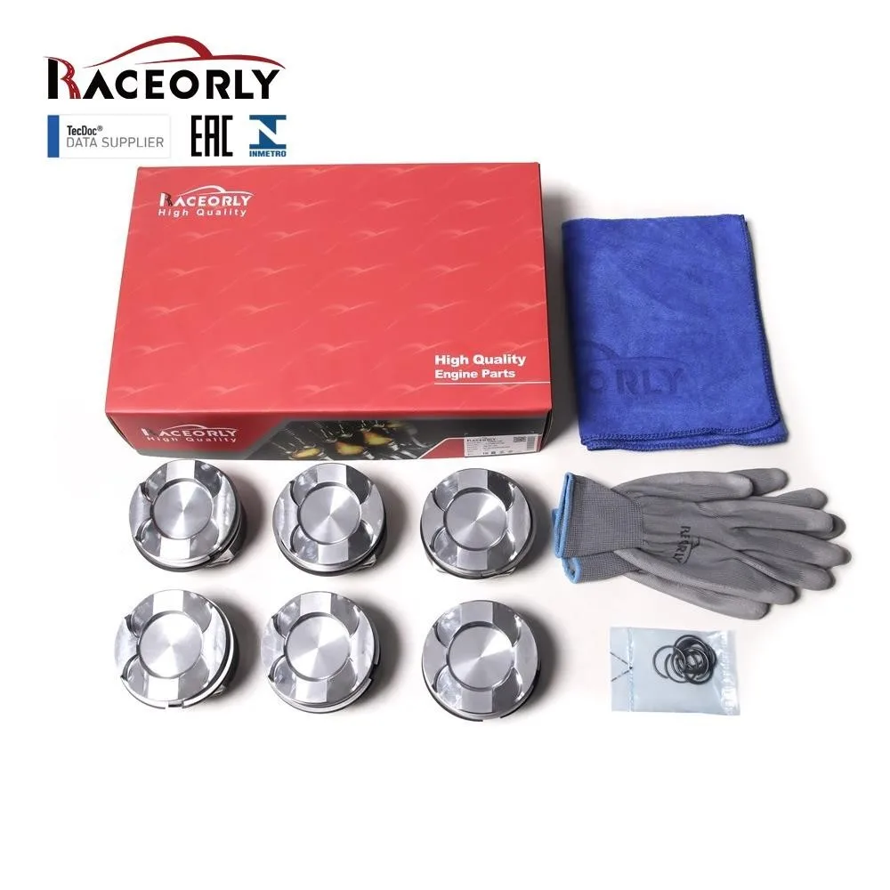 N55 Forged Piston & Ring Set For BMW 335i 535i 640i X3 X5 11258619196