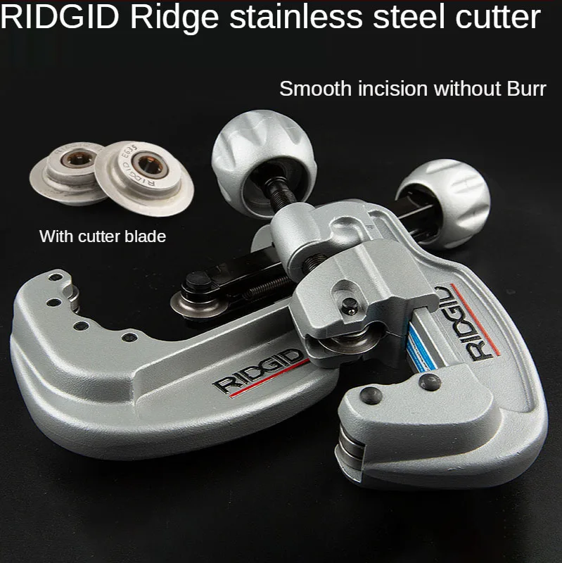 RIDGID Cutter Stainless Steel Blade Rotating Pipe Copper Pipe Cutter Professional Pipe Cutting Tool