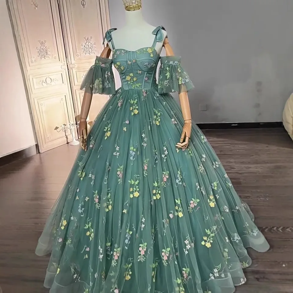 Evening Gown 2025 New High-end Camisole Banquet Socialite High-end Atmospheric Art Exam Host Annual Meeting Dress Spring