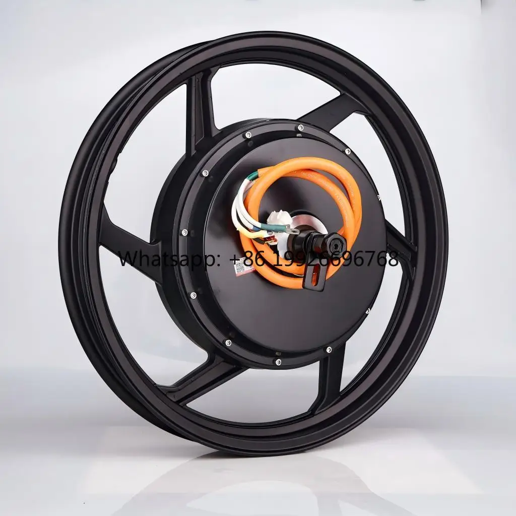 

18-дюймовый высокомощный бесщеточный мотор-колесо 2000 Вт (без обода) с возможностью индивидуальной настройки для электромотоцикла