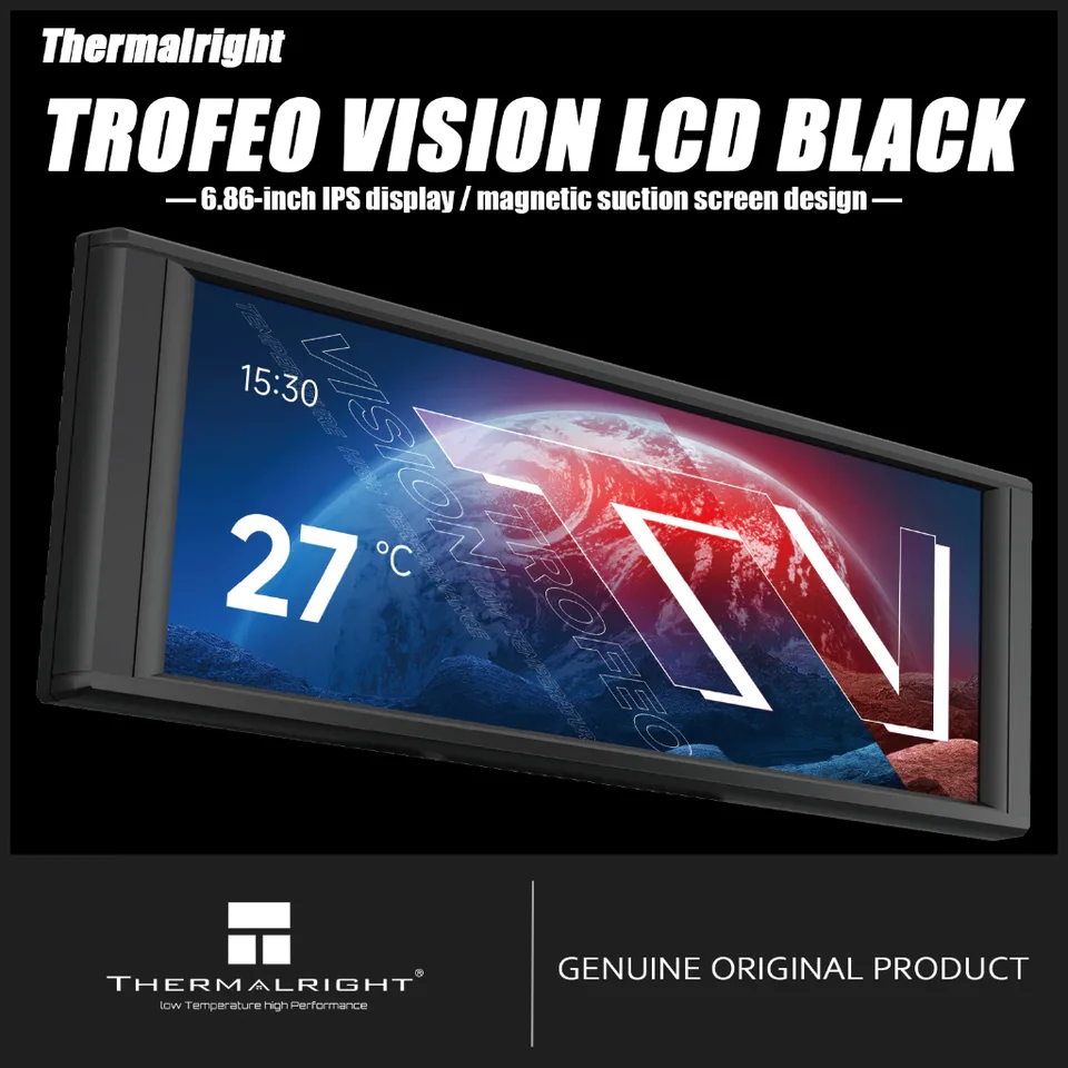 Thermalright Trofeo Vision LCD AIO Display 6.86” PC Monitor, USB