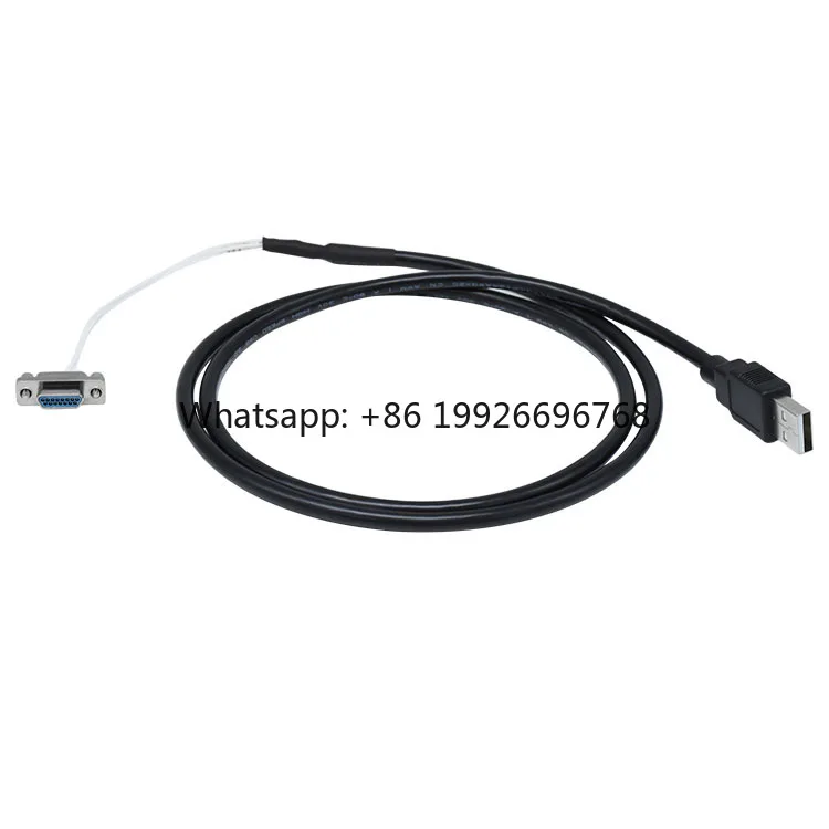 Waterproof Connector J30J 15 Pin to USB 2.0 Male Plug Electric Rectangular Aerospace Connector