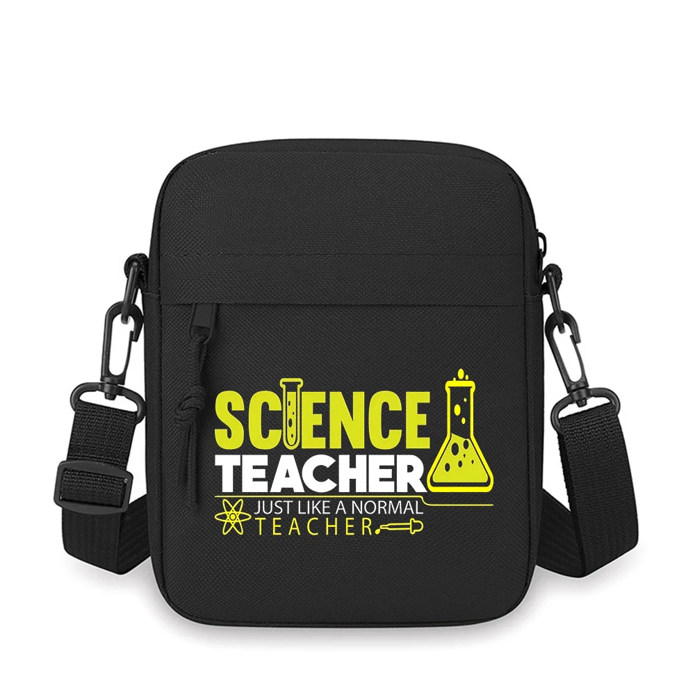 

Science Teacher,Normal Teacher. Lab tools. Men Crossbody Bag Single Shoulder Women Cartoon Anime Film Printing Design Unisex