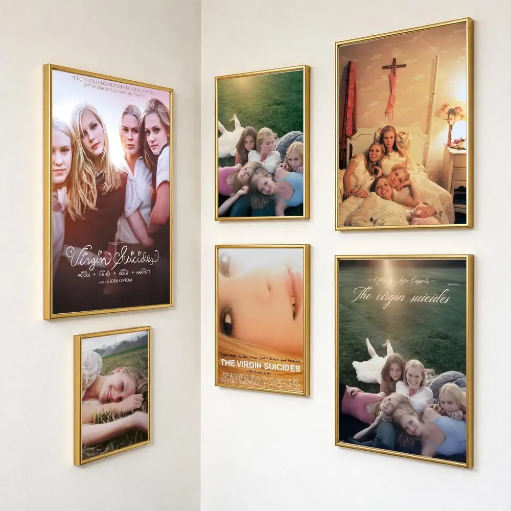Dreamlike Melancholic Movie T-The Virgin Suicides Poster Peel And Stick PP Series HD Frameless Wall Indoor Decor Gift