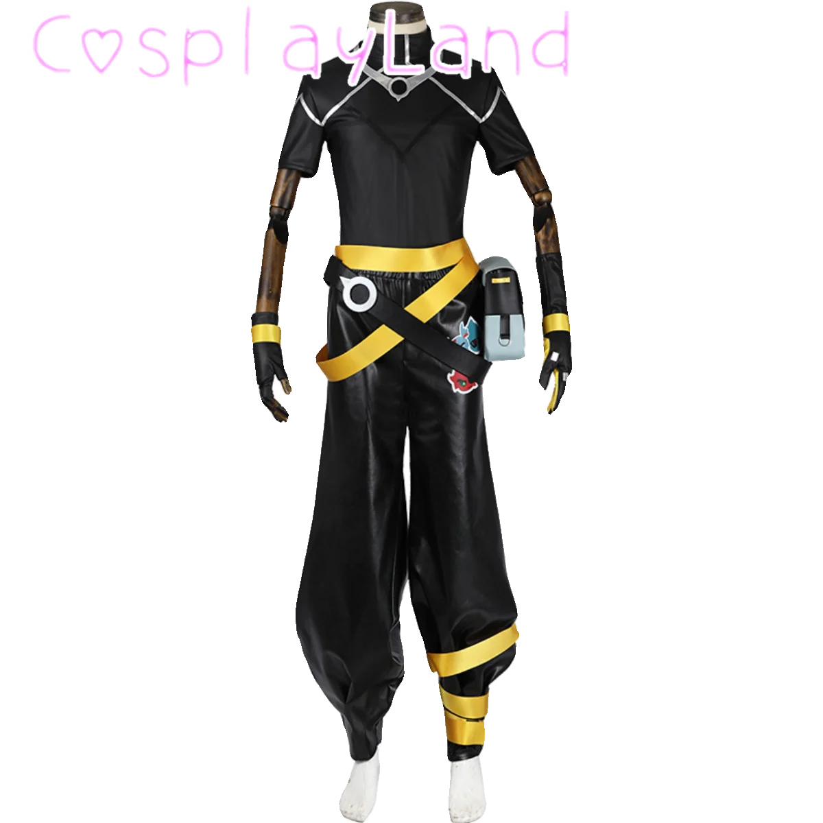 Ezreal-Juego de Cosplay LOL para hombre adulto, traje de uniforme negro de fantasía, conjunto completo, Halloween, Carnaval, fiesta, Batalla, ropa de calle